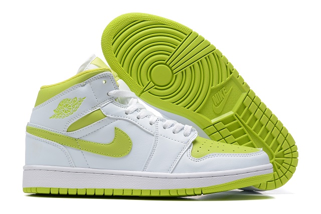 Air Jordan Retro 1 Grade AAA White Green [Cheap Jordans Shoes 1 94]